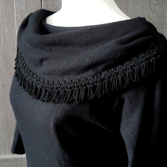 VINTAGE Wool Wiggle Dress - Picture 5 of 9